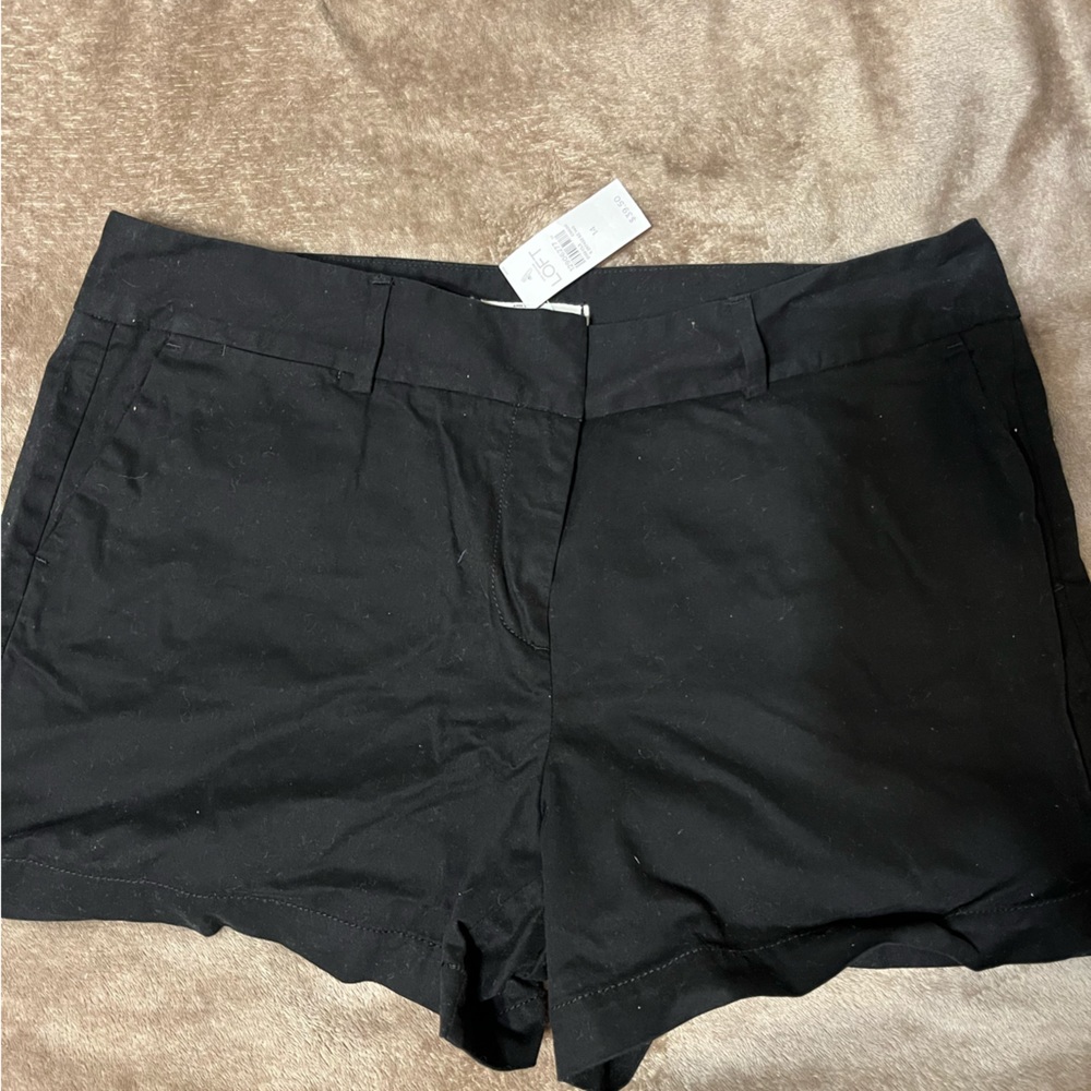 Loft black shorts